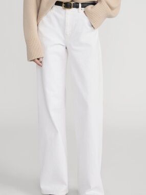 Frame The Stroll White Jeans (Au Naturel Clean)